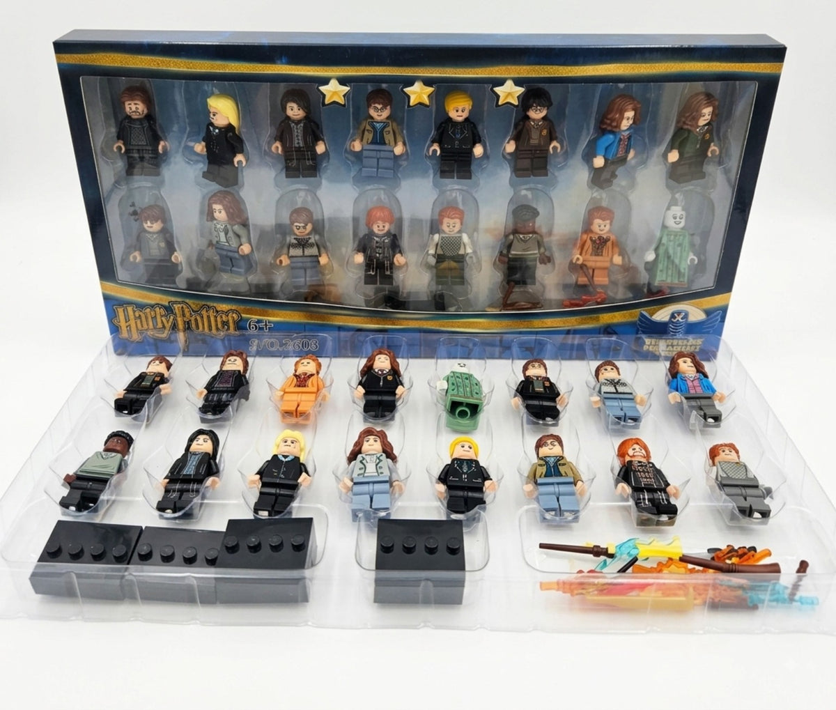 16-Piece Harry Potter Mini-figure Set | Deluxe Collector Edition