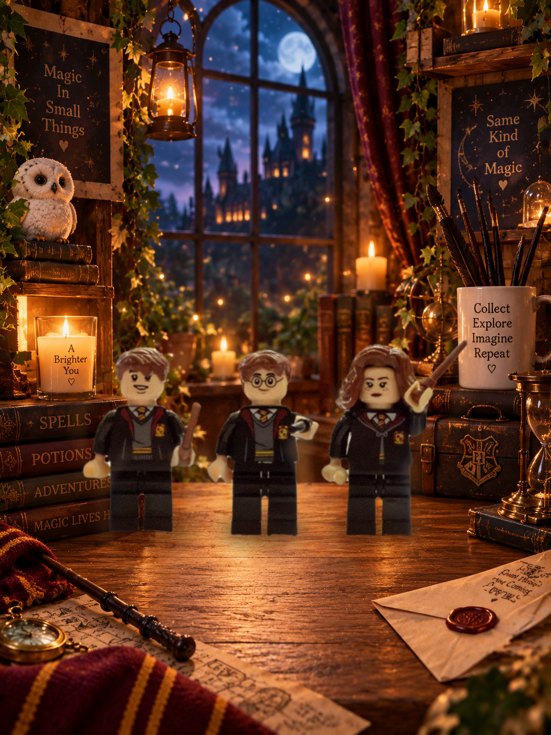 16-Piece Harry Potter Mini-figure Set | Deluxe Collector Edition